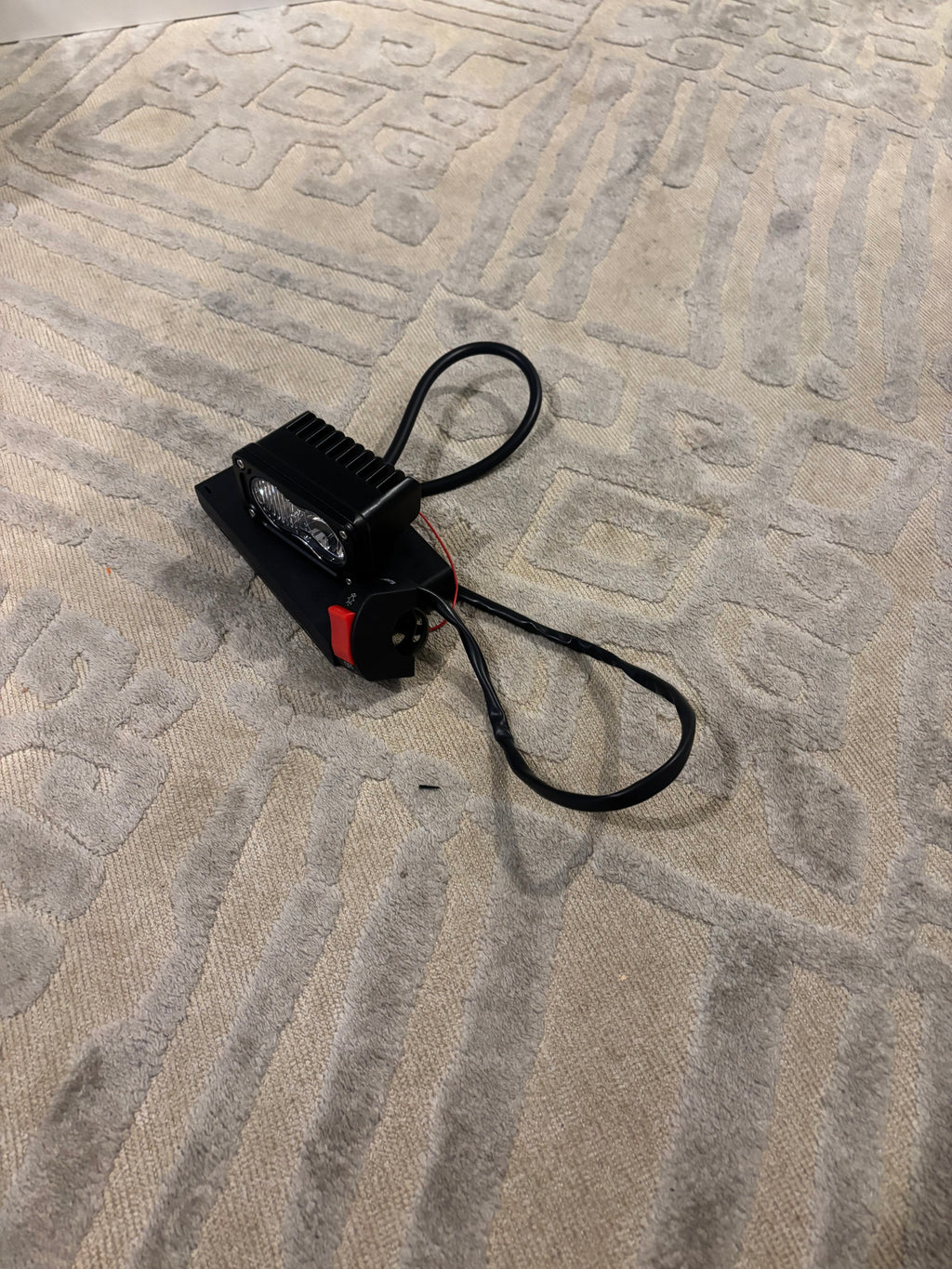 Battery powered Baja headlight